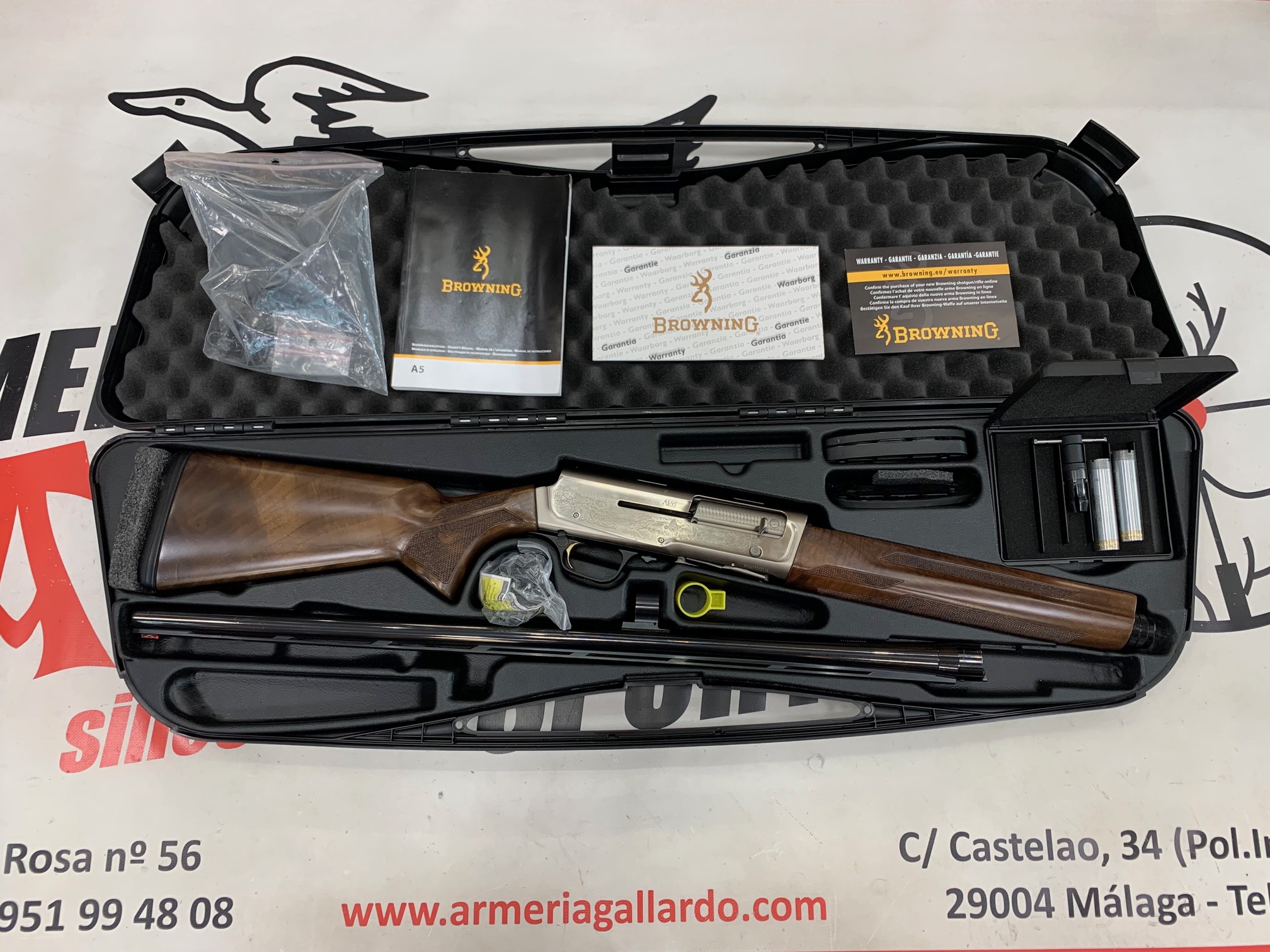 ESCOPETA BROWNING A5 ULTIMATE PARTRIDGE IMPECABLE PVP 1295