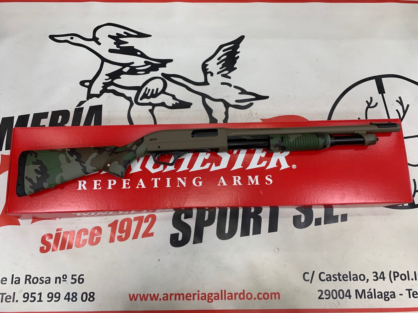 ESCOPETA WINCHESTER SXP WOODLAND NOVEDAD
