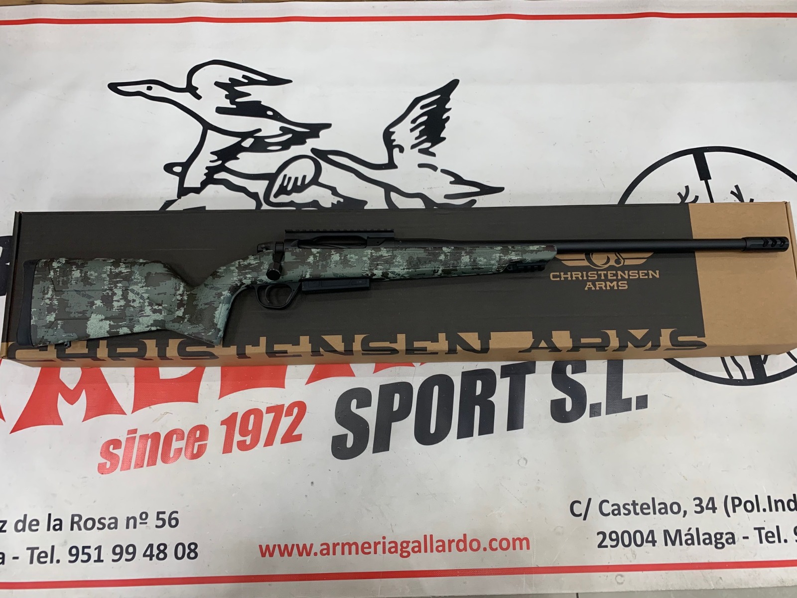 RIFLE CHRISTENSEN EVOKE HUNTER 300 WM ESTRENO
