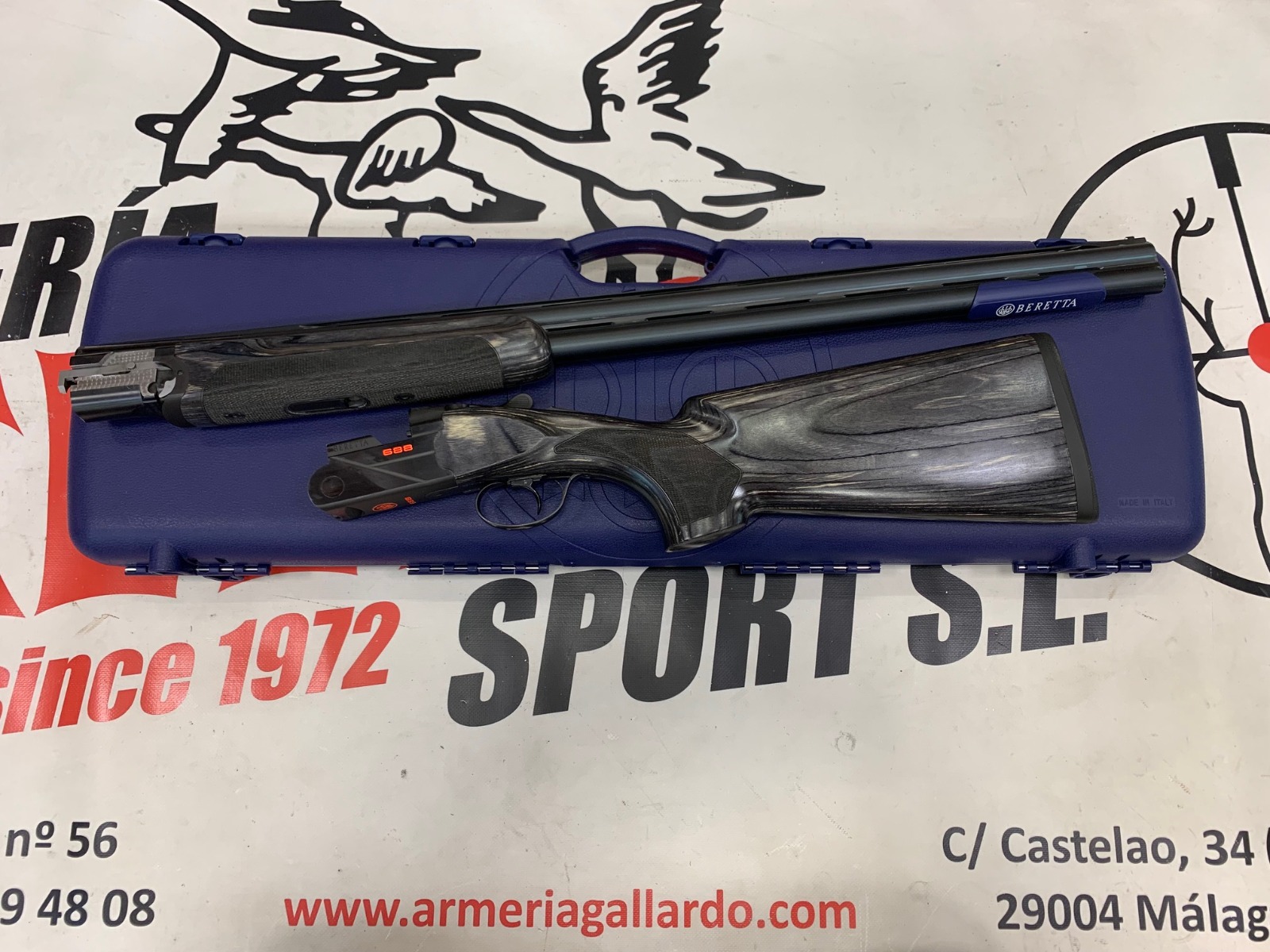 ESCOPETA BERETTA 688 BLACK TRAP REESTRENO