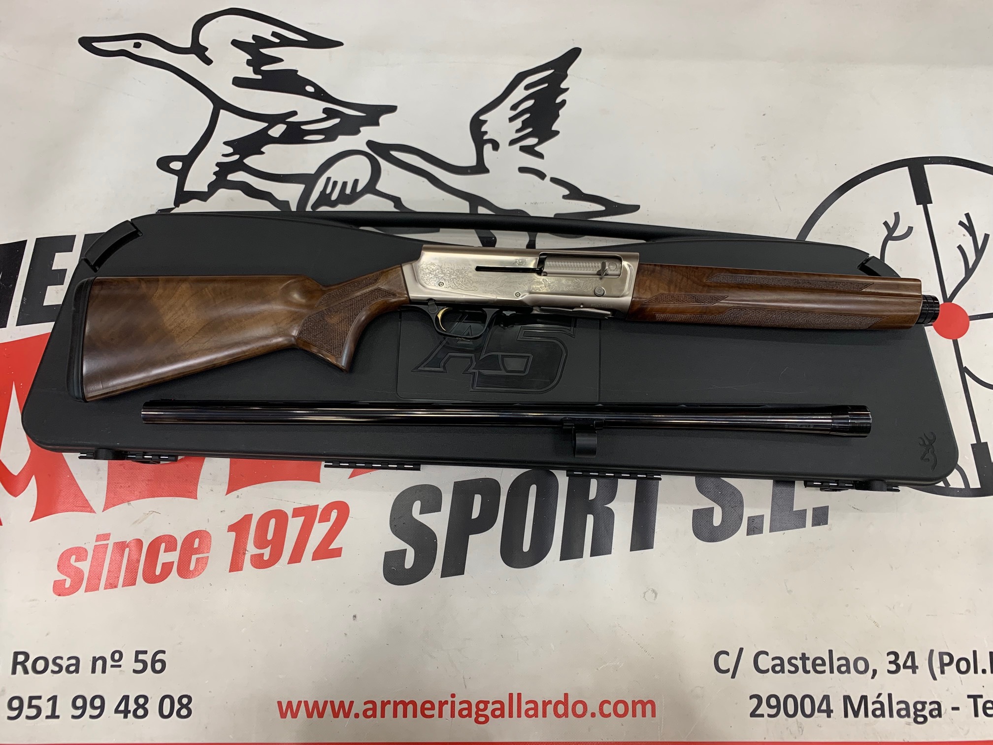 ESCOPETA BROWNING A5 ULTIMATE PARTRIDGE IMPECABLE PVP 1295