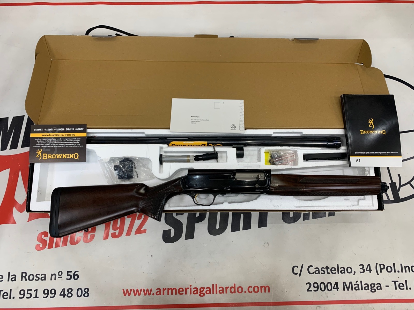 ESCOPETA BROWNING A5 ONE IMPECABLE