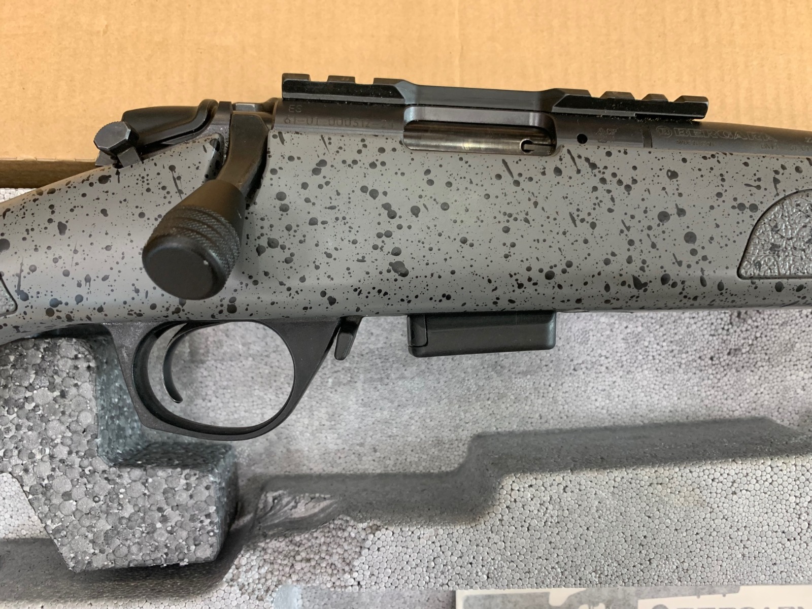 RIFLE BERGARA BMR STEEL CAL 22 IMPECABLE