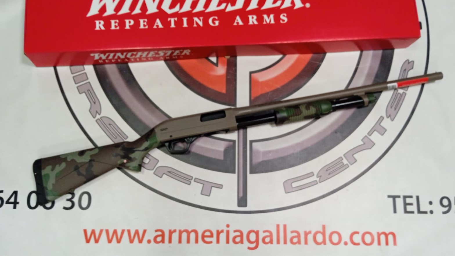 ESCOPETA WINCHESTER SXP WOODLAND FDE DEFENDER RIFLED