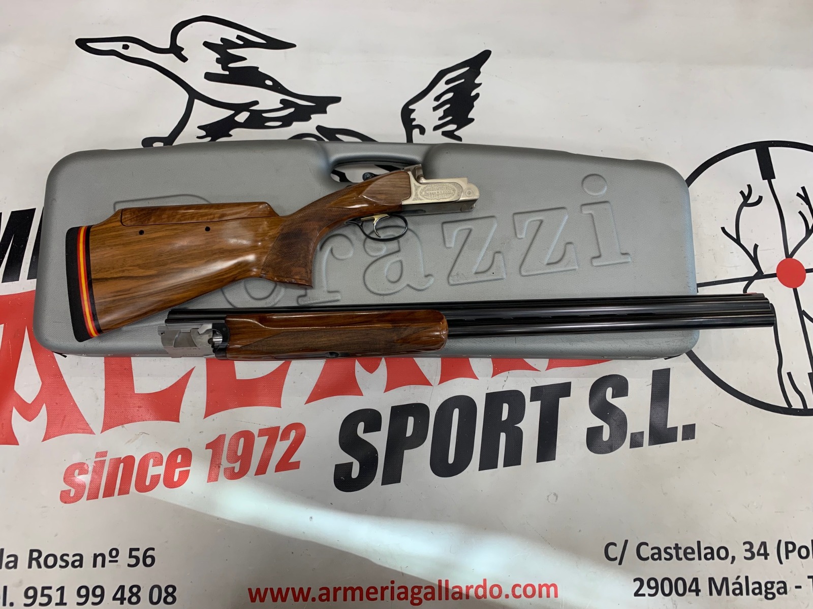 ESCOPETA PERAZZI MX2000/8 TRAP NICKEL IMPECABLE