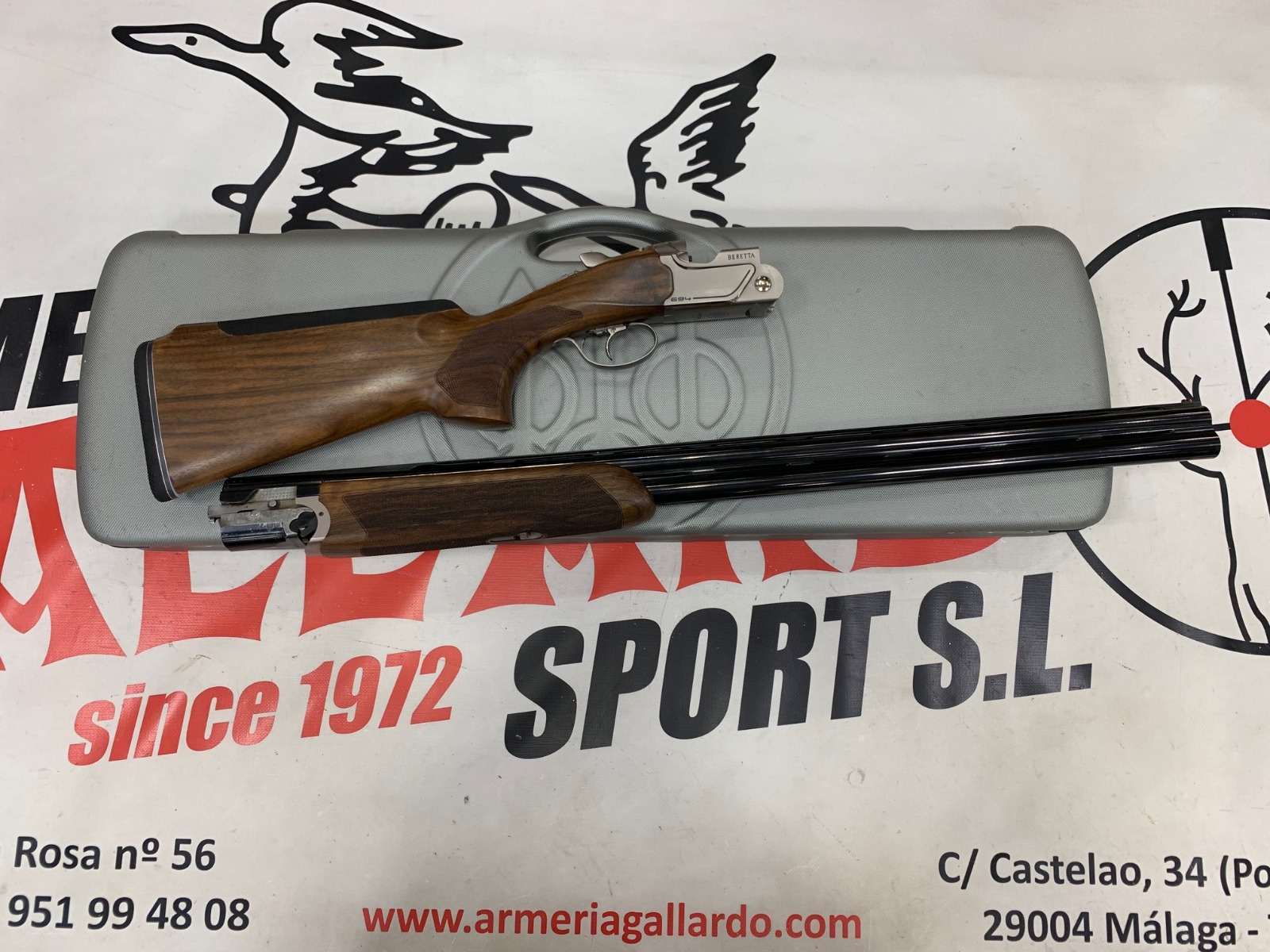 ESCOPETA BERETTA 694 TRAP DTL CHOKES