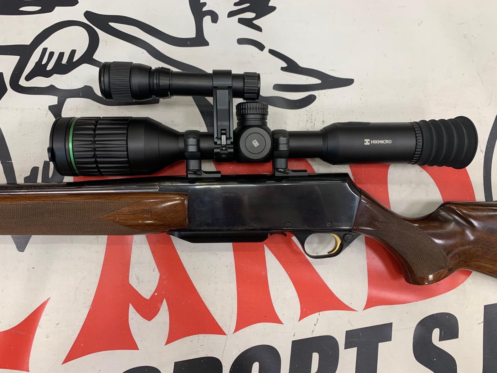 RIFLE BROWNING BAR II CAL 30-06 COMBO HIKMICRO