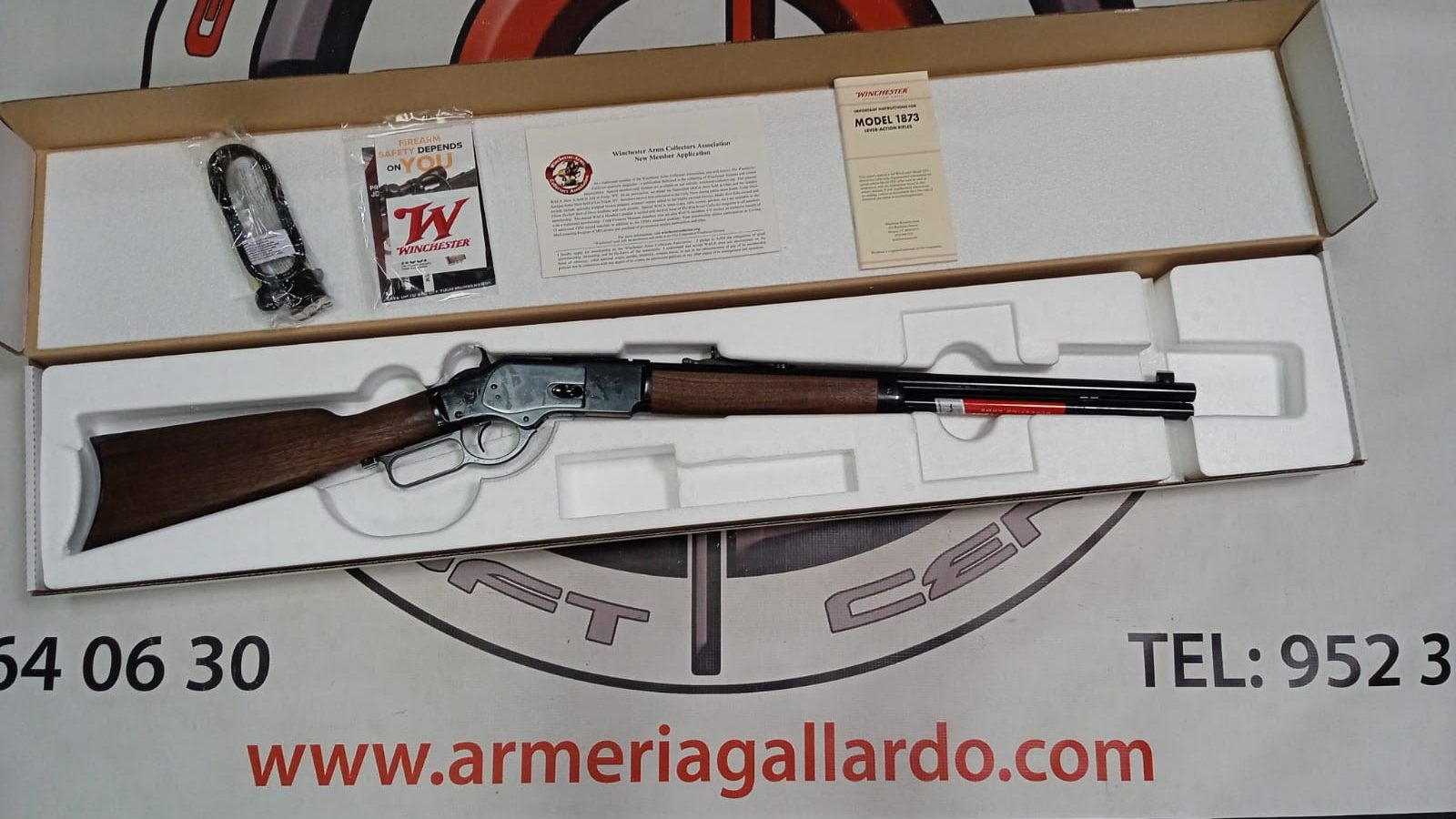 RIFLE WINCHESTER M 1873 357 MAG
