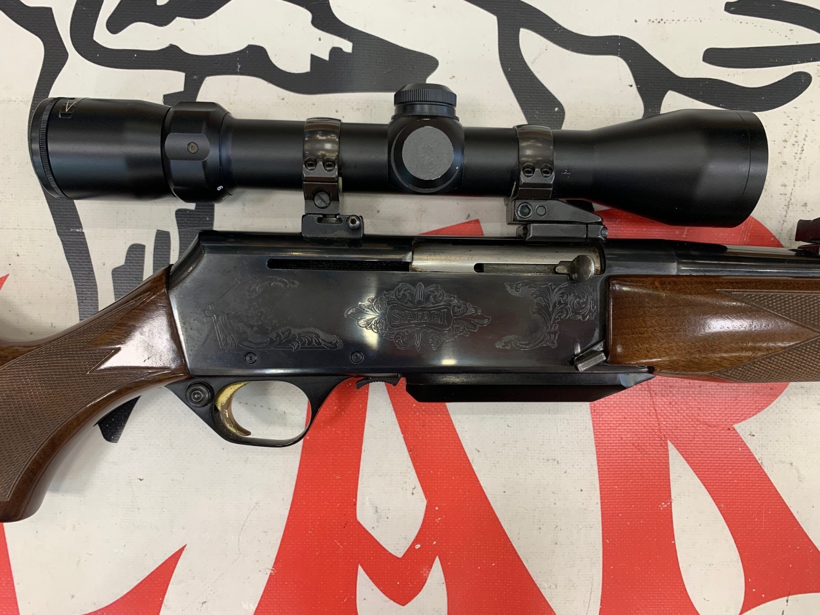 RIFLE BROWNING BAR II SAFARI CAL 30-06 COMBO