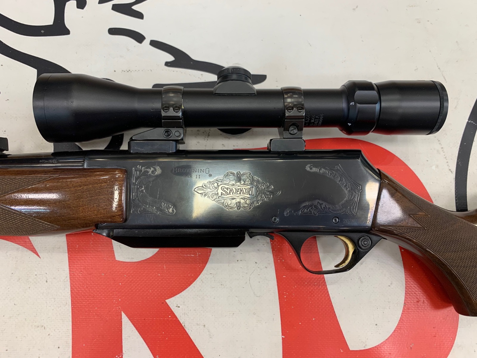 RIFLE BROWNING BAR II SAFARI CAL 30-06 COMBO
