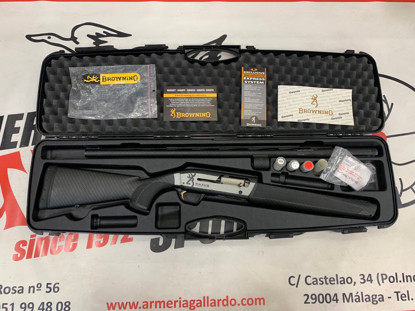 ESCOPETA BROWNING MAXUS SPORTING IMPECABLE