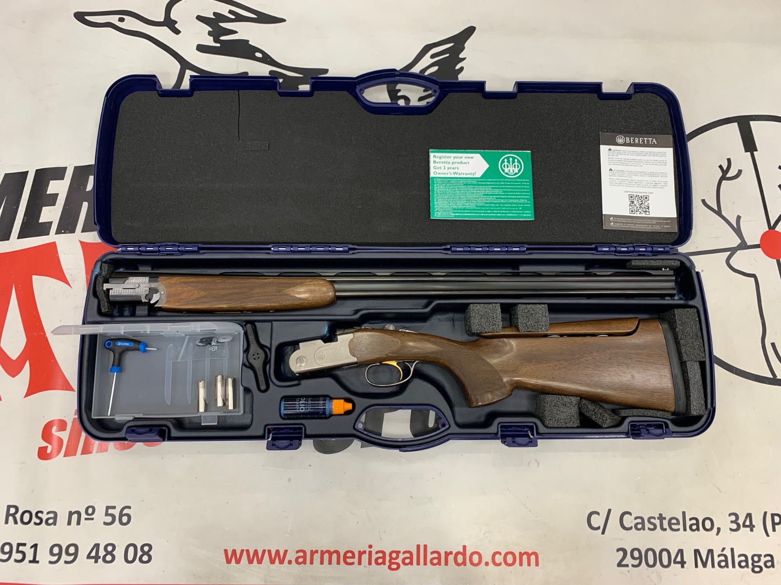 ESCOPETA BERETTA 686 SILVER PIGEON 1 SPORTING CAL 410 REESTRENO