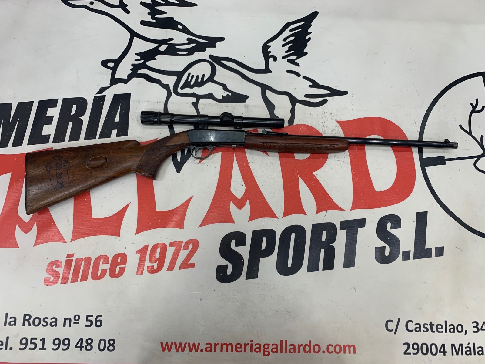 CARABINA BROWNING SA 22 DESMONTABLE CAL 22LR