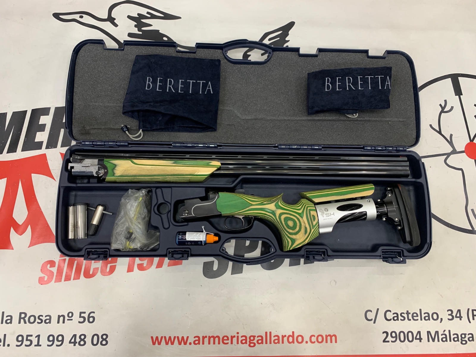ESCOPETA BERETTA DT10 TRAP BY TSK ZURDO