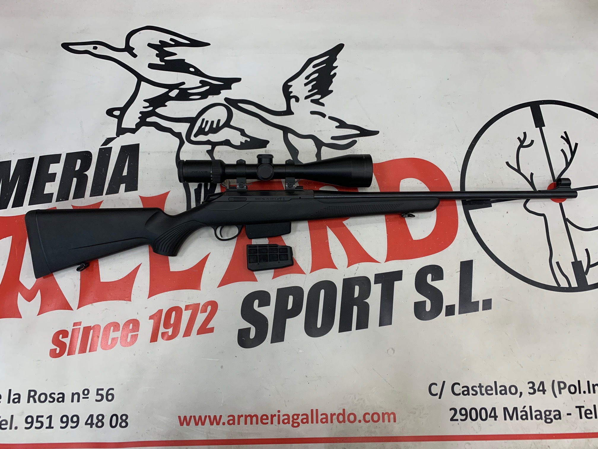 RIFLE TIKKA T3X LITE ZURDO COMBO DELTA TITANIUM