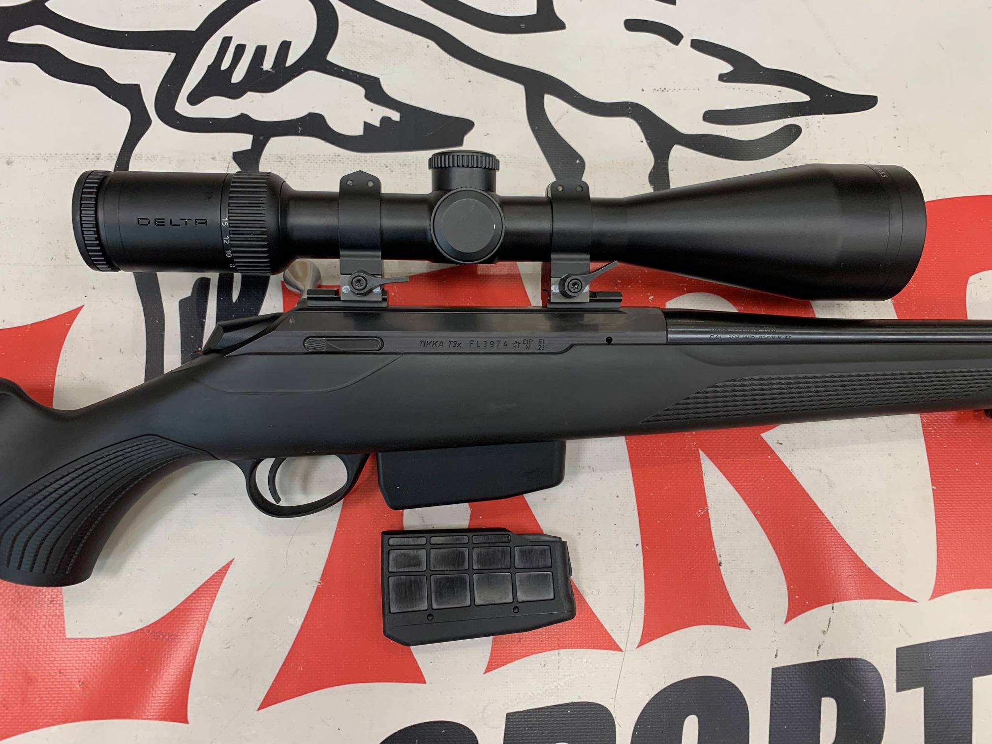 RIFLE TIKKA T3X LITE ZURDO COMBO DELTA TITANIUM