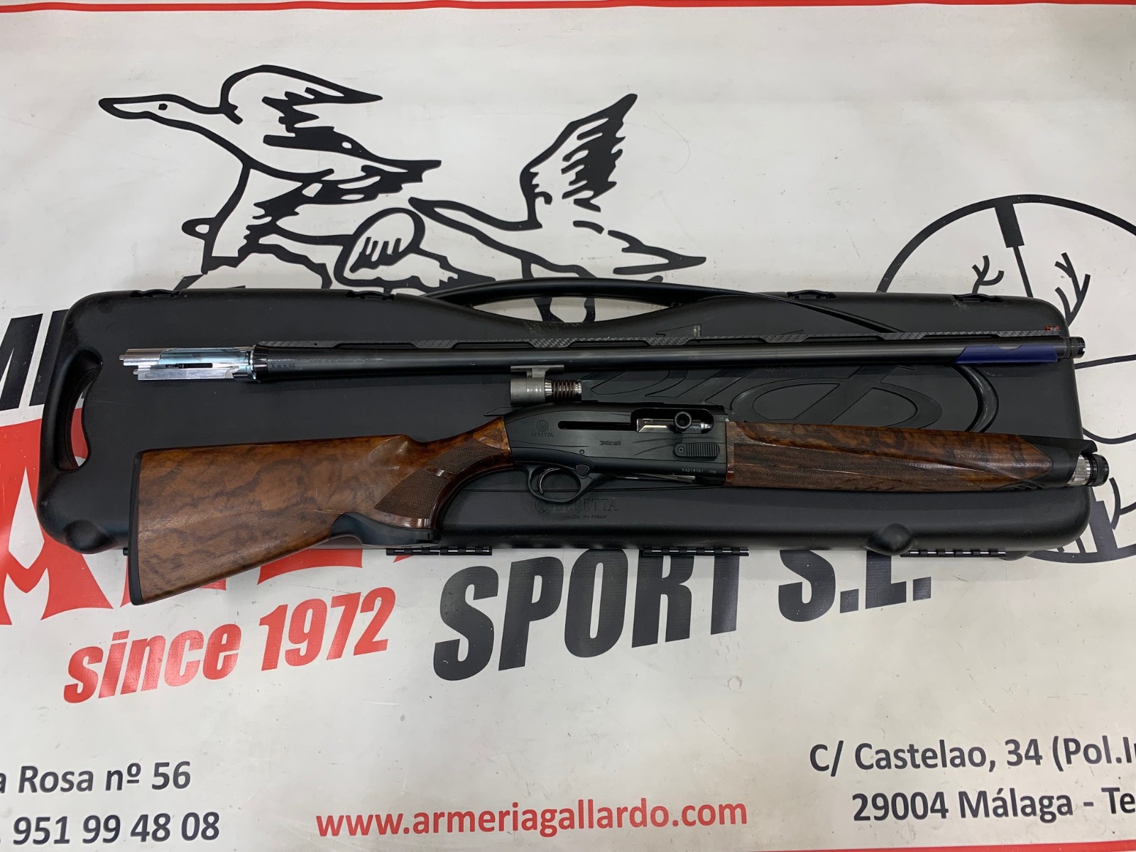 ESCOPETA BERETTA A400 XCEL SPORTING BLACK 76 CM