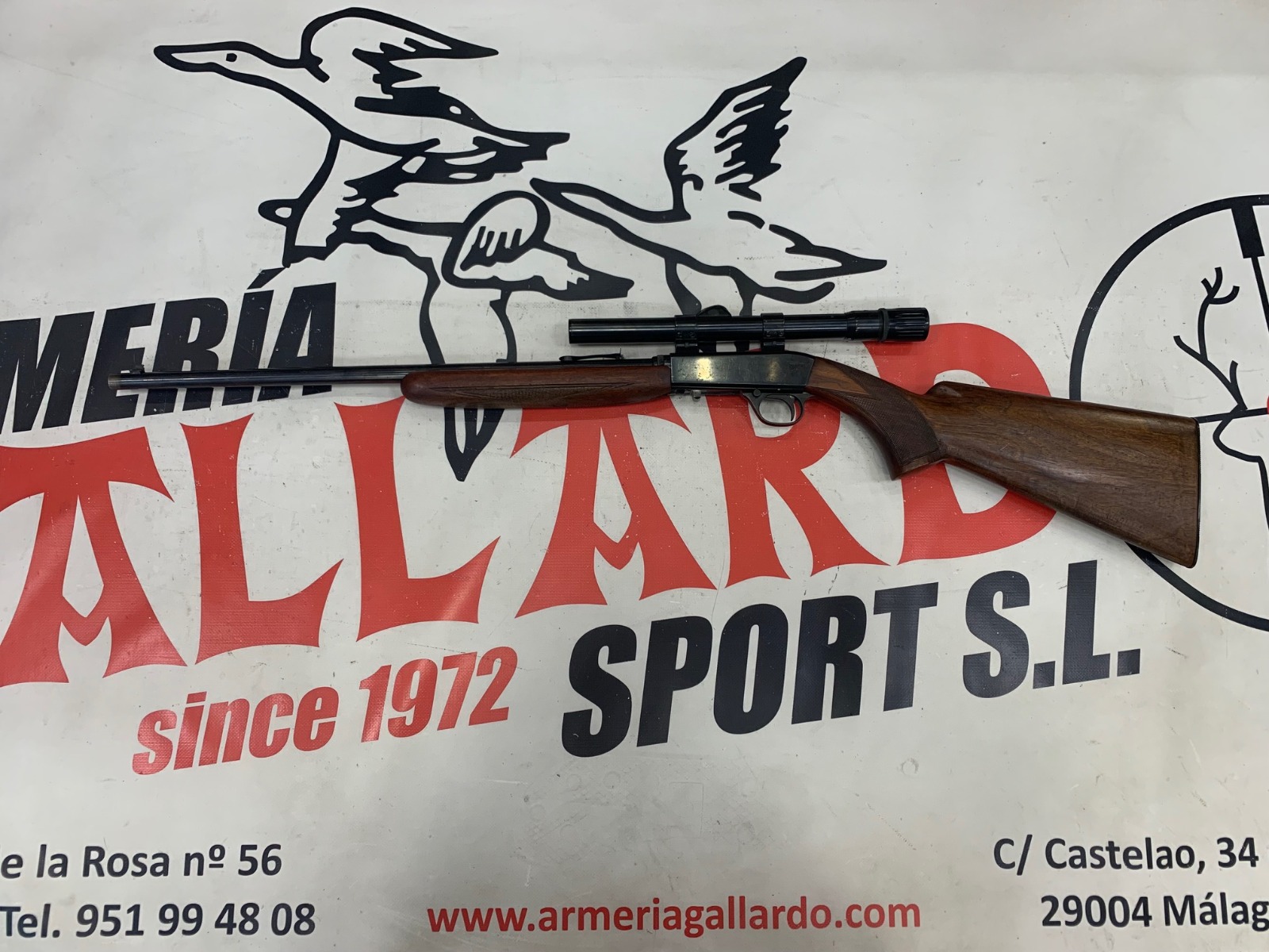 CARABINA BROWNING SA 22 DESMONTABLE CAL 22LR