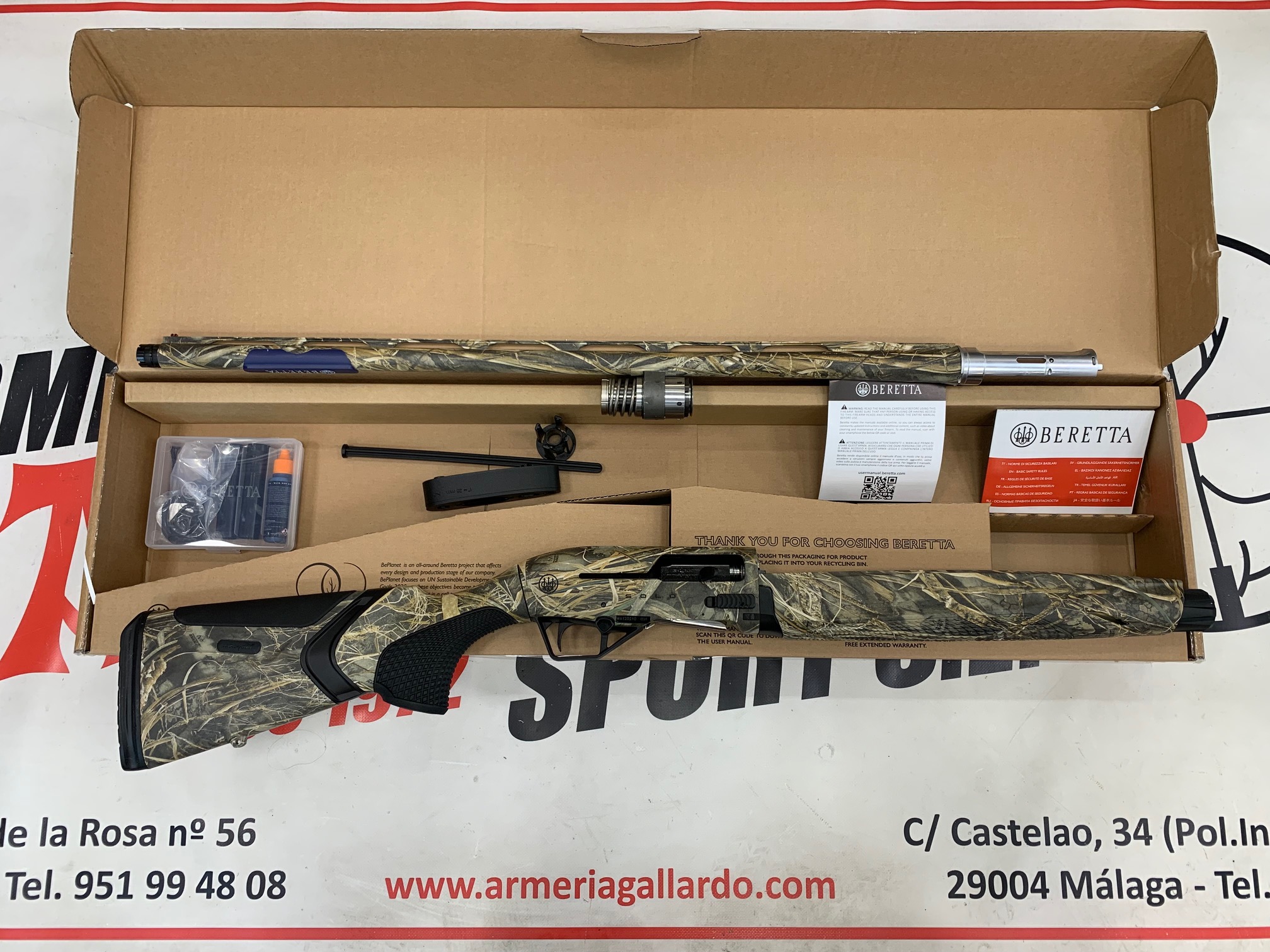 ESCOPETA BERETTA A400 SOLO CAMO MAX 7