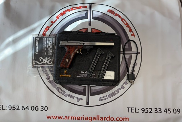 PISTOLA BROWNING BUCK MARK CALIBRE 22 LR