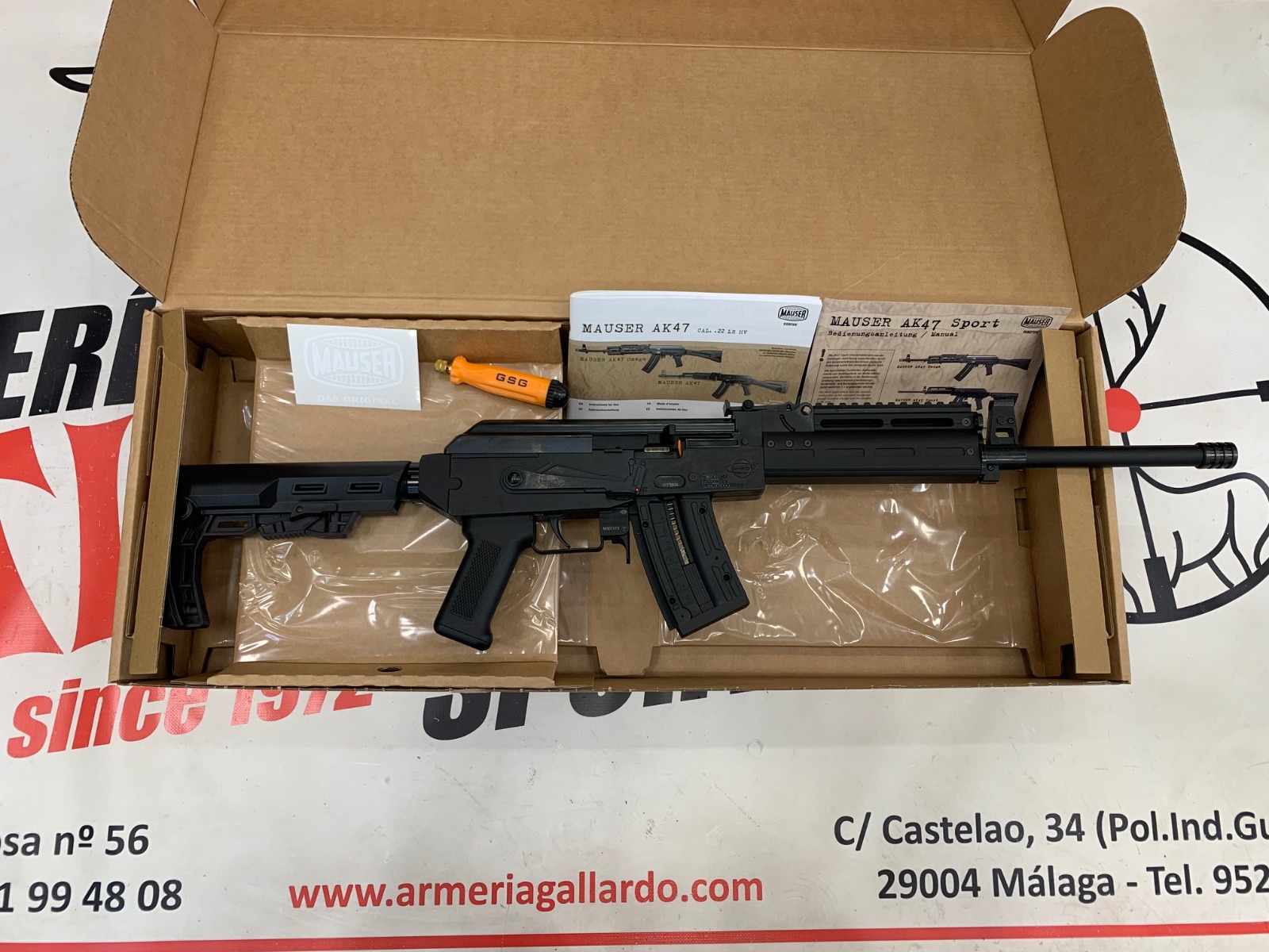 CARABINA MAUSER AK 47 SPORT NOVEDAD