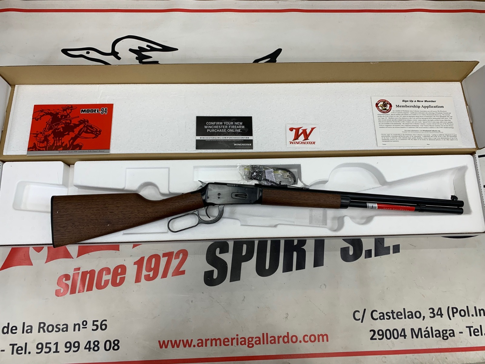 RIFLE WINCHESTER M94 SHORT RIFLE CAL 30-30 OFERTA