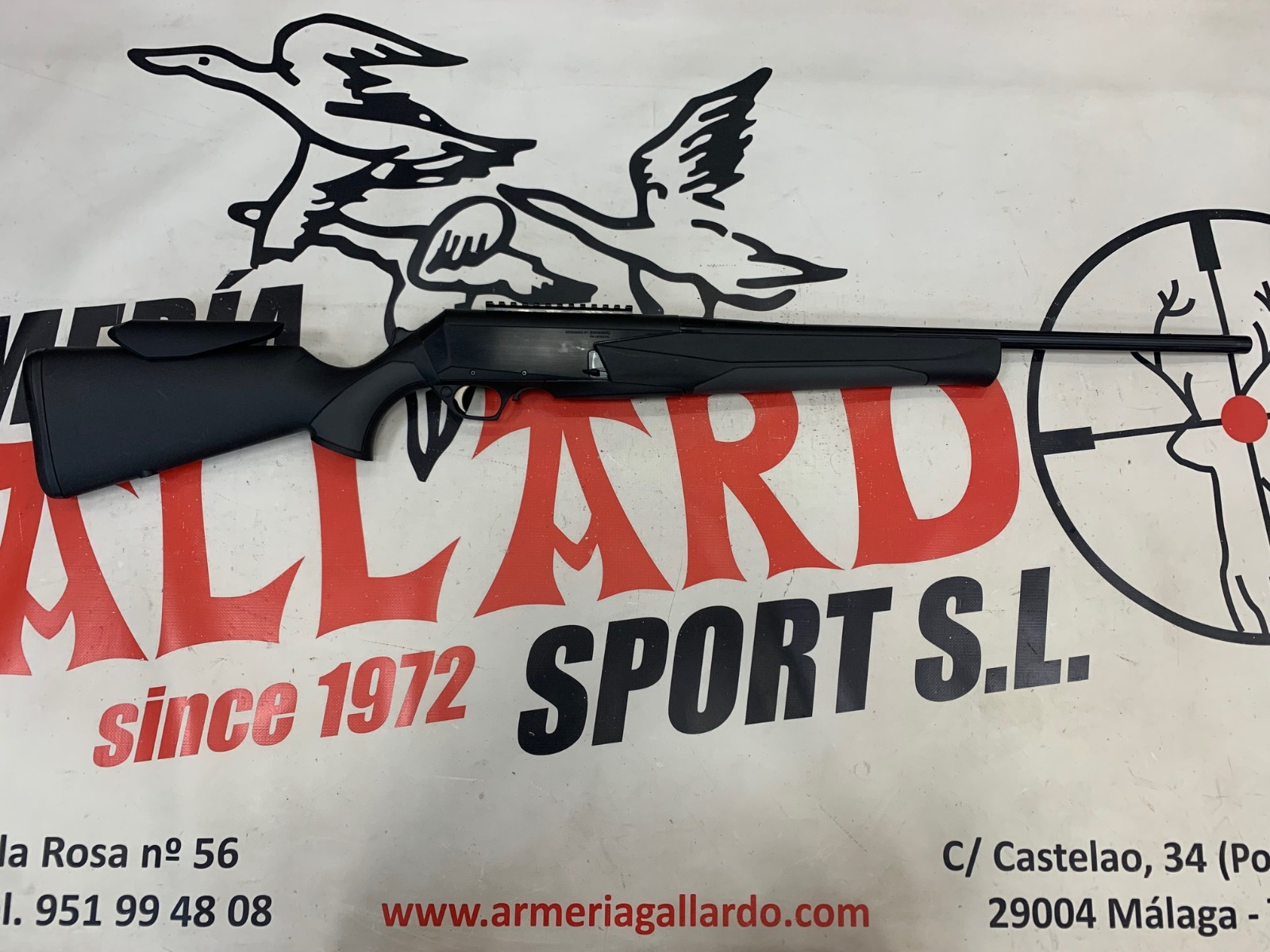 RIFLE BROWNING BAR MK3 SINTETICO ZURDO IMPECABLE