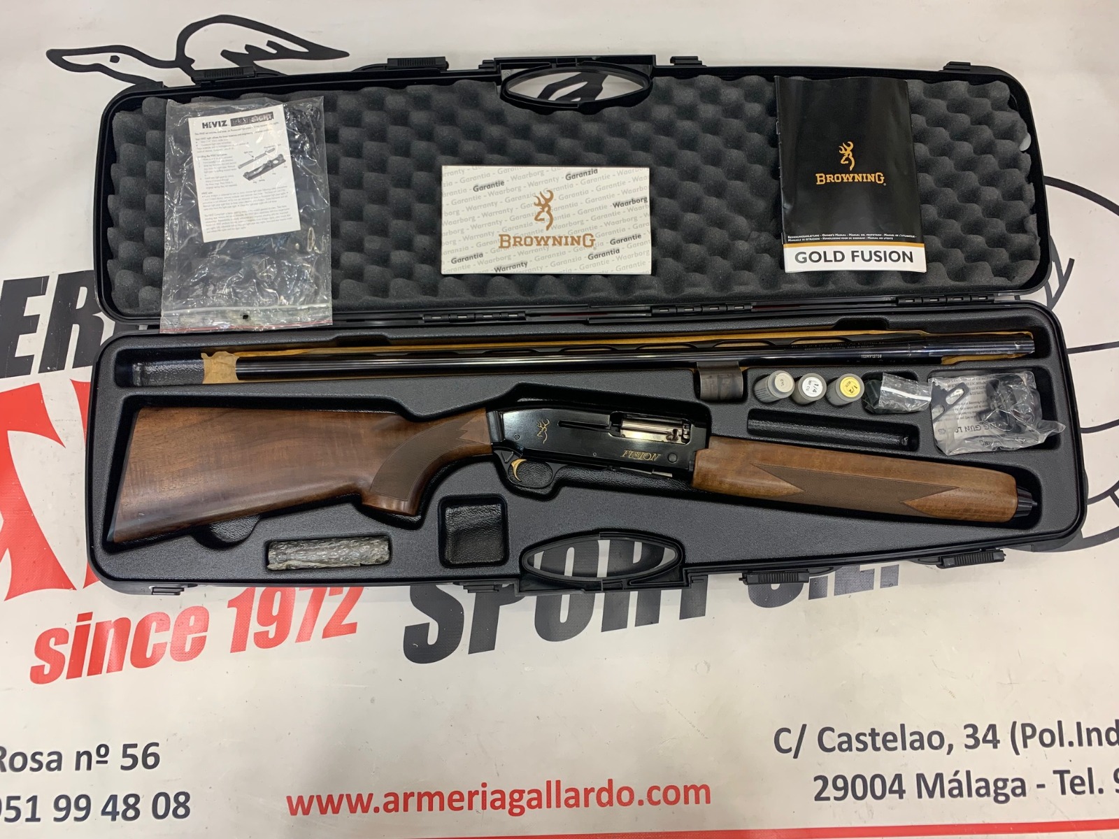 ESCOPETA BROWNING GOLD FUSION IMPECABLE