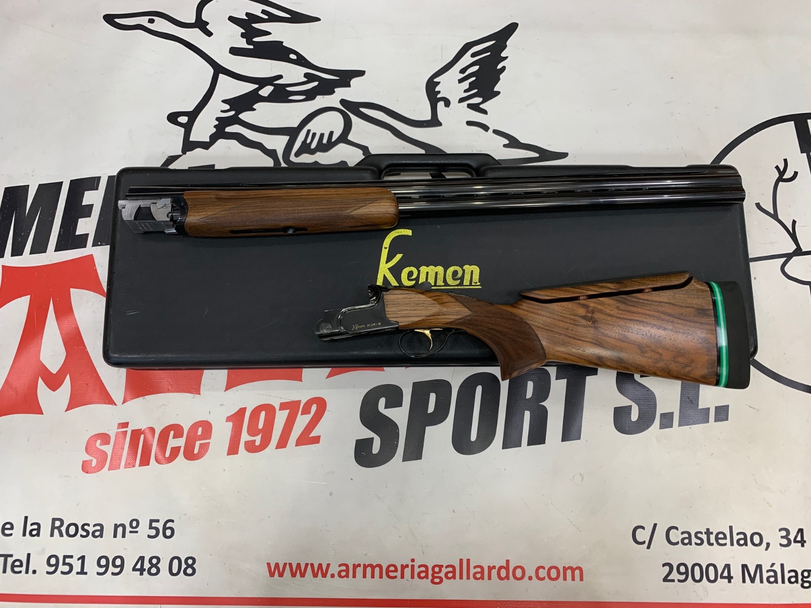 ESCOPETA KEMEN KM-4 TRAP IMPECABLE